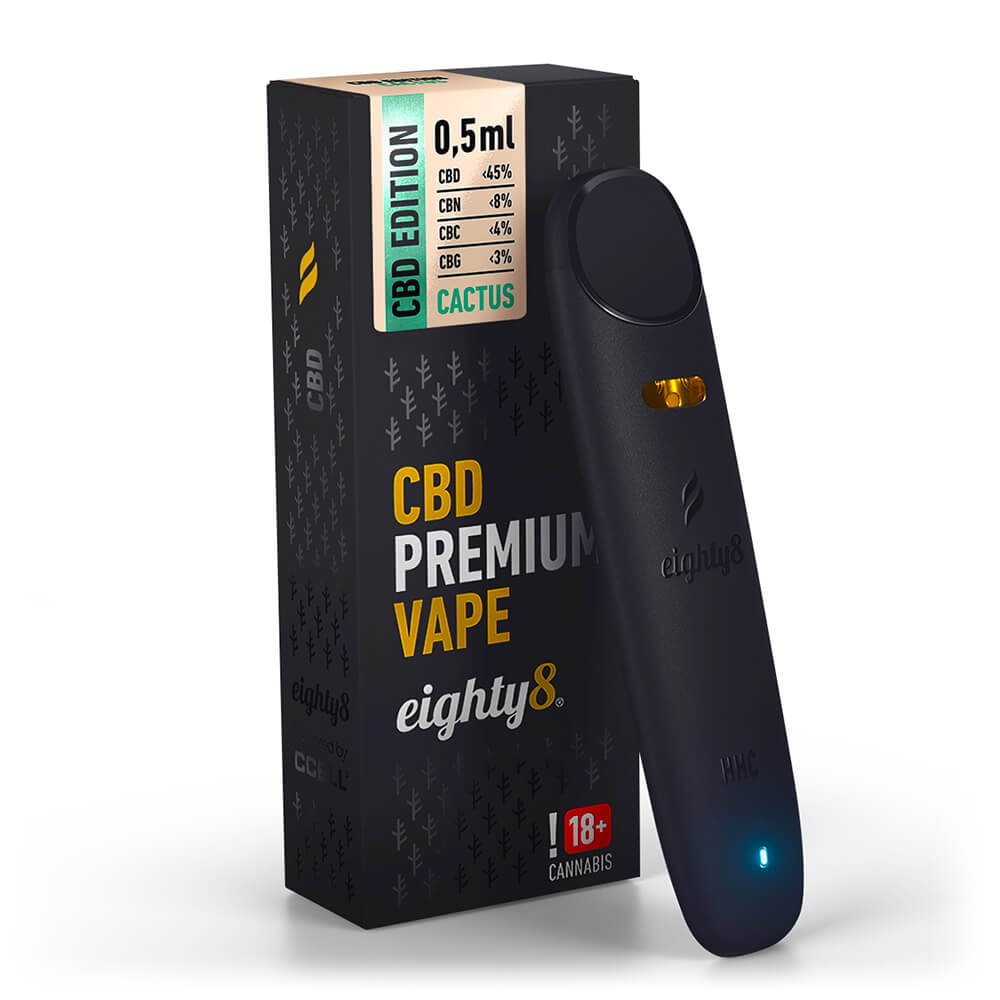 Eighty8 Cactus 45% CBD Vape Jetable