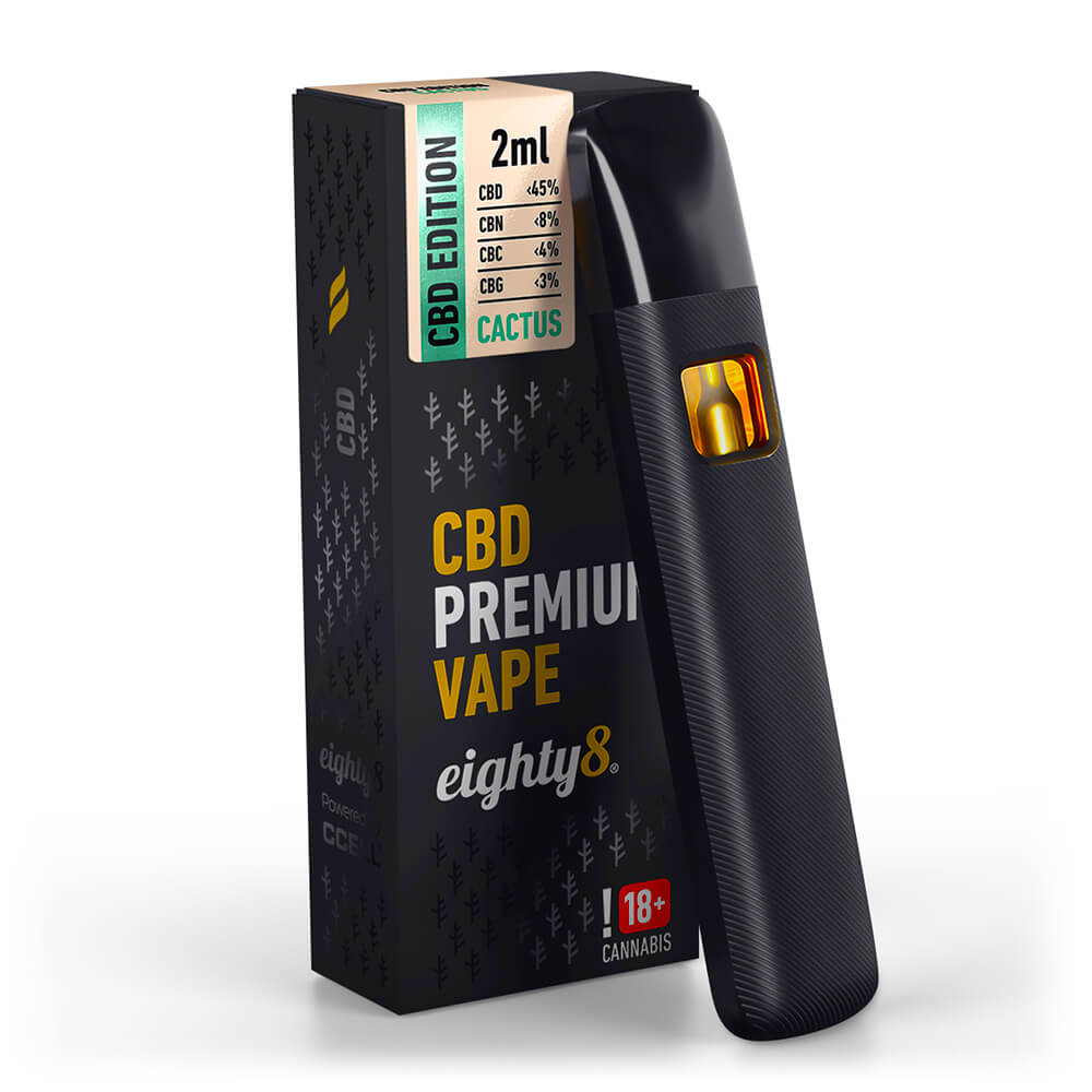Eighty8 Cactus 45% CBD Vape Jetable