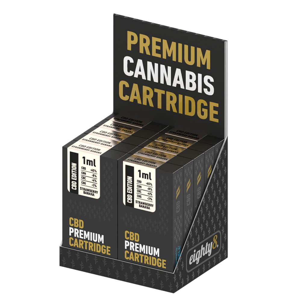Eighty8 Cartouche 1ml Strawberry Banana