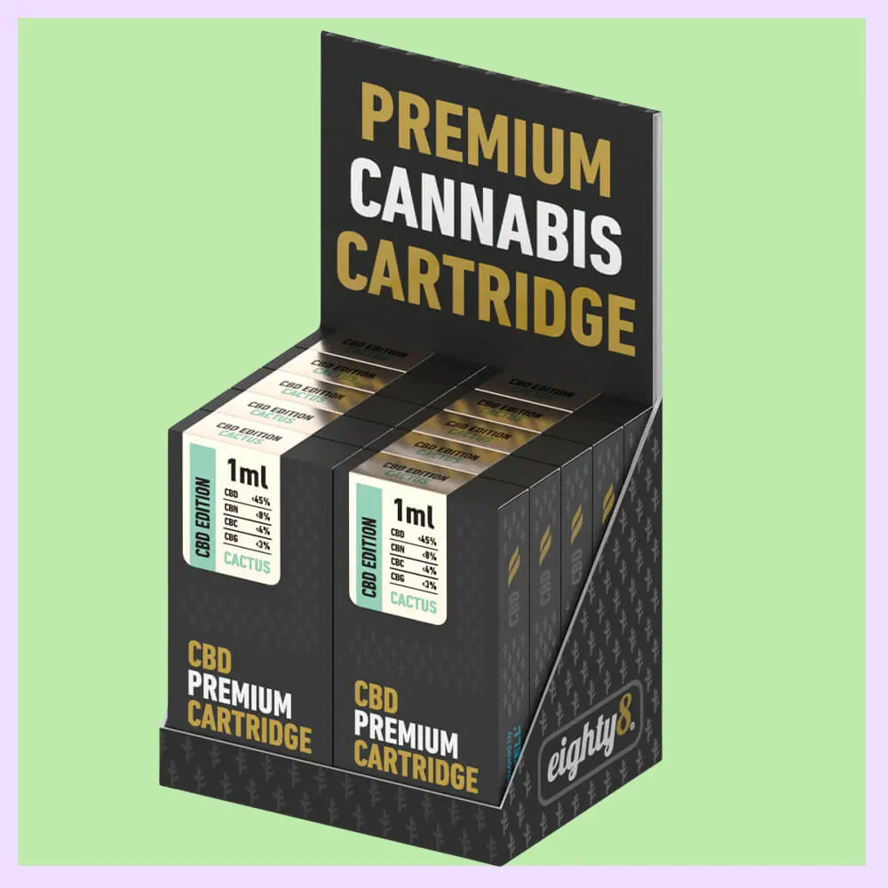 Eighty8 Cartouche 1ml CBD Cactus