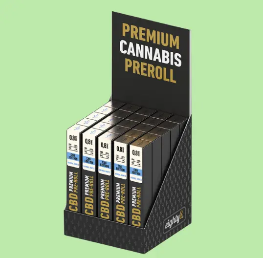 Eighty8 CBD Pre Rolls Animal Mints 