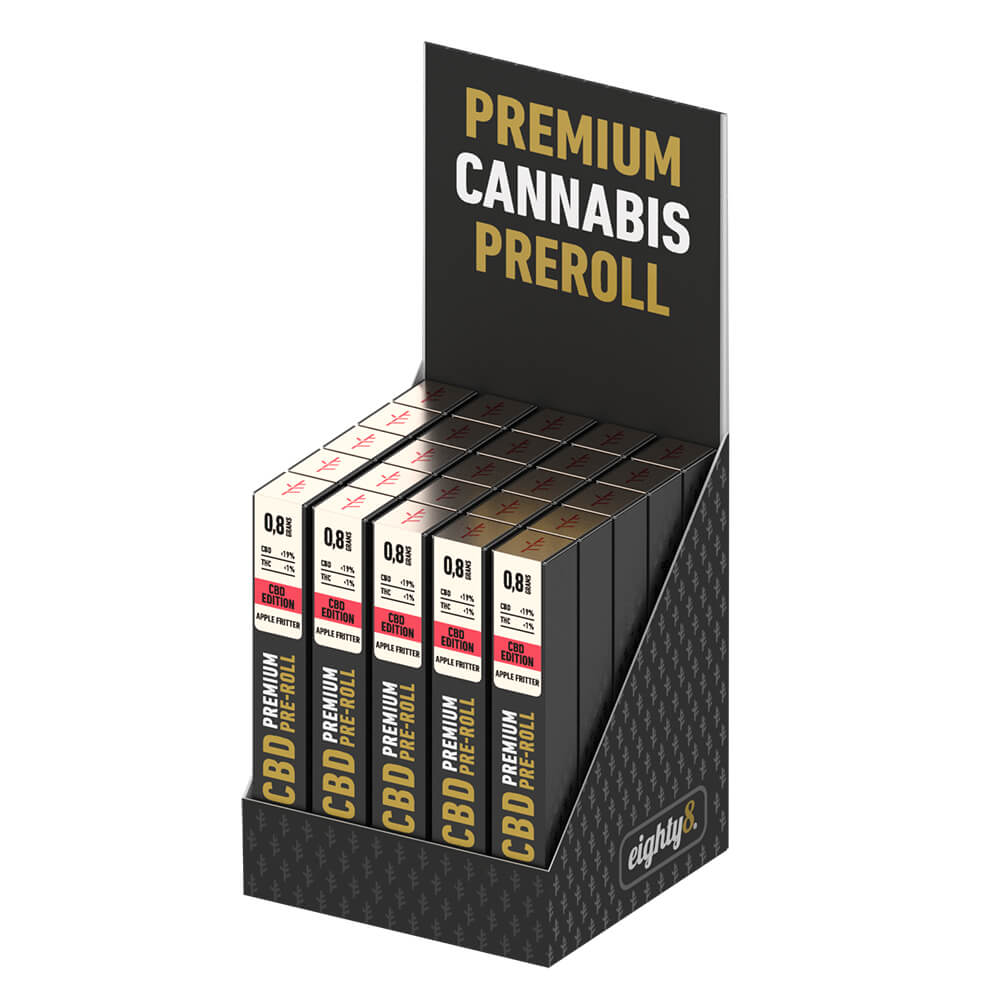  Eighty8 CBD Pre Rolls Apple Fritter 