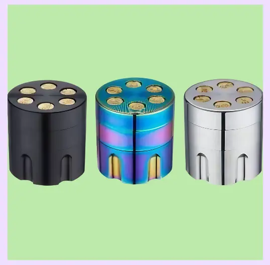 Grinder Champ High Metal 3 Etages 3cm - Boite de 12