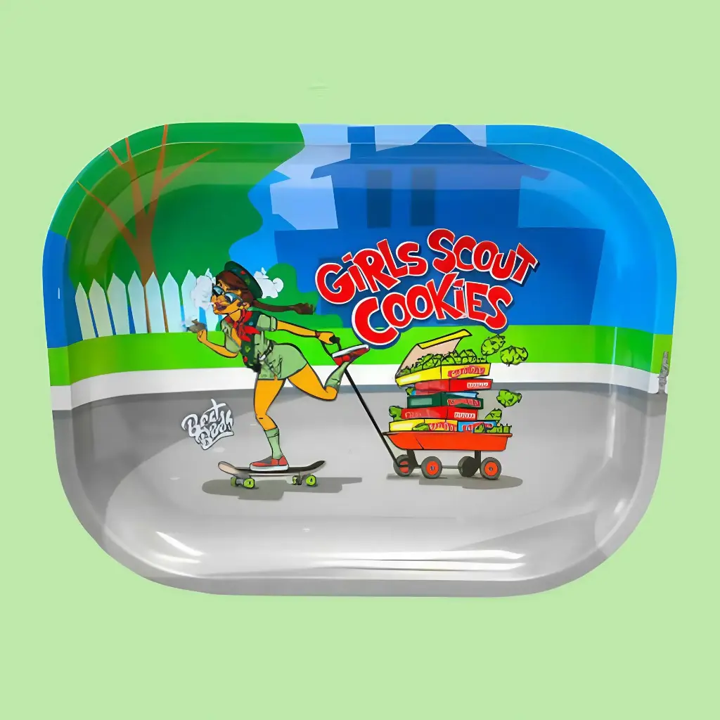 Best Bud Girl Scoot Cookies Plateau/Boite