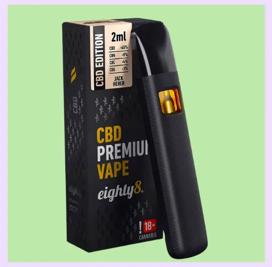 Eighty8 Vape Jack Herrer 45% CBD Stylo Vape