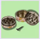 Grinder Acrylique  5,5cm Trois Etage - Boite de 12