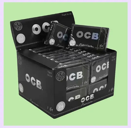  OCB Premium 1.1/4 300 feuilles - Boite 40 Paquets