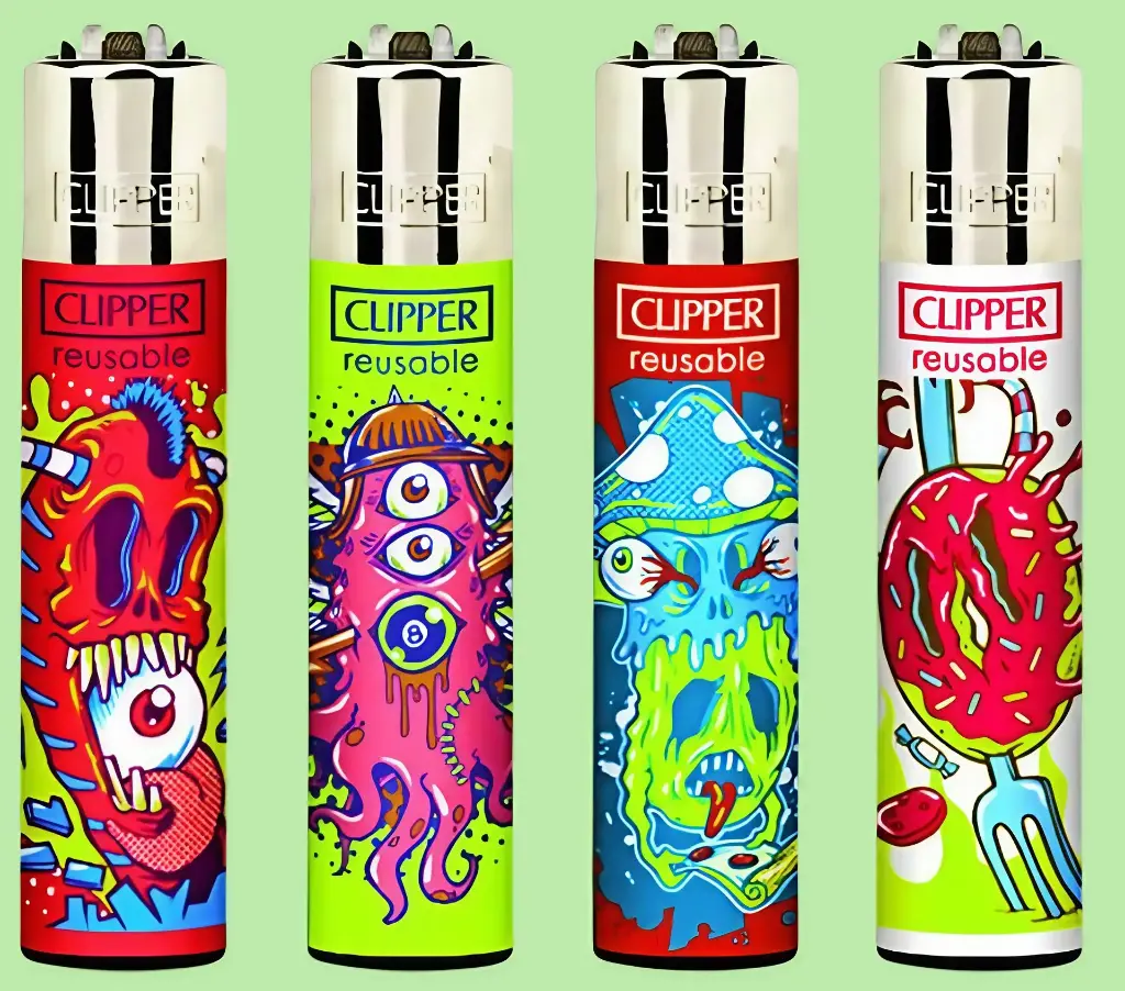 Boite de 24 clippers de dimension 8 × 11 × 7,5 cm