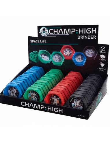 Boite de 24 Grinder Champ High Space Life - 6,8 cm