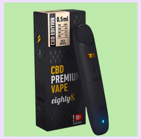 Eighty8 Vape Jack Herrer 45% CBD Stylo Vape