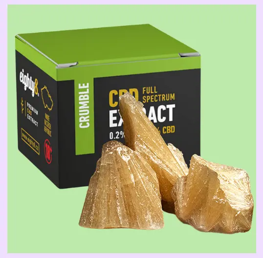 Eighty8 CBD Extract Crumble