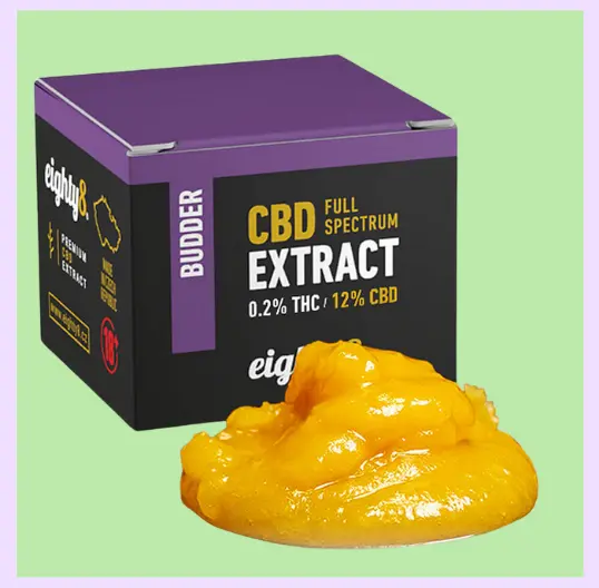 Eighty8 CBD Extract budder