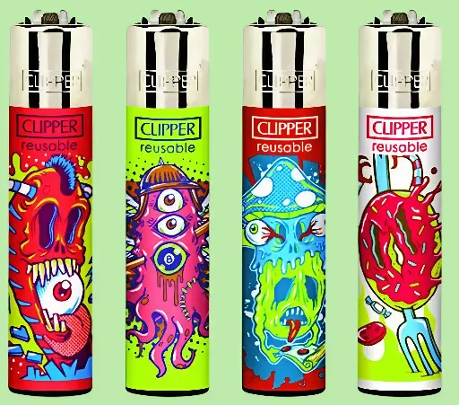 Boite de 24 clippers de dimension 8 × 11 × 7,5 cm