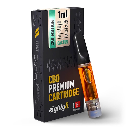 Eighty8 Cartouche 1ml CBD Cactus