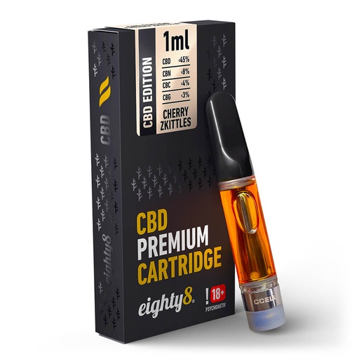 Eighty8 Cartouche 1ml CBD Cherry Zkittles