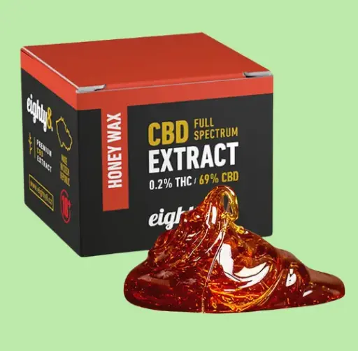 Eighty8 CBD Extract Honey Wax 