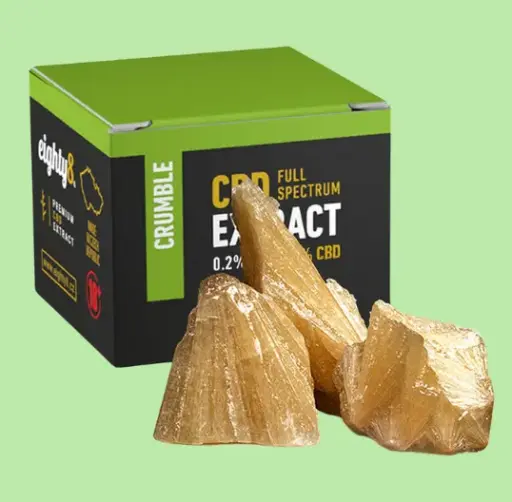 Eighty8 CBD Extract Crumble