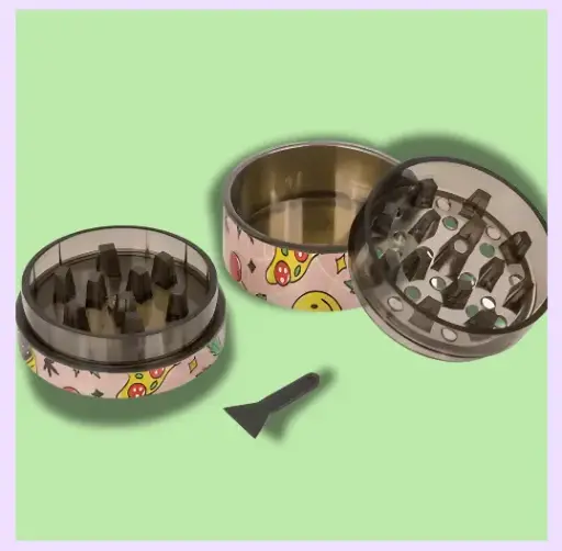 Grinder Acrylique  5,5cm Trois Etage - Boite de 12