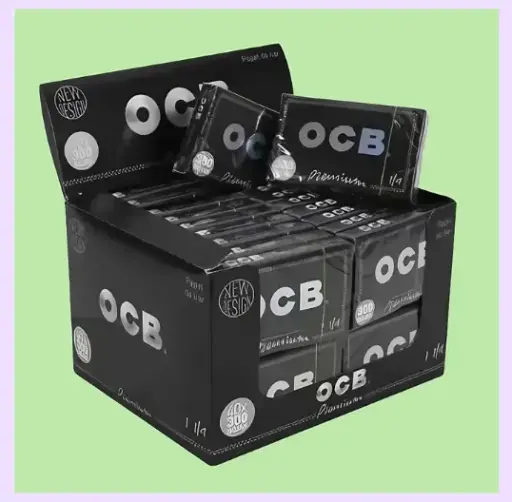  OCB Premium 1.1/4 300 feuilles - Boite 40 Paquets